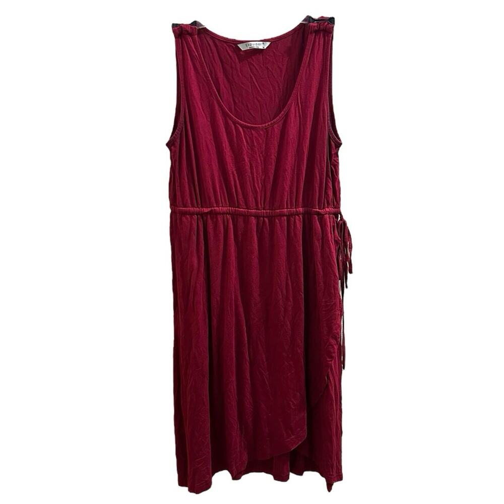Ekouaer Maternity Nightgown Nursing Breastfeeding Sleep Dress Jersey Knit Sz M.
